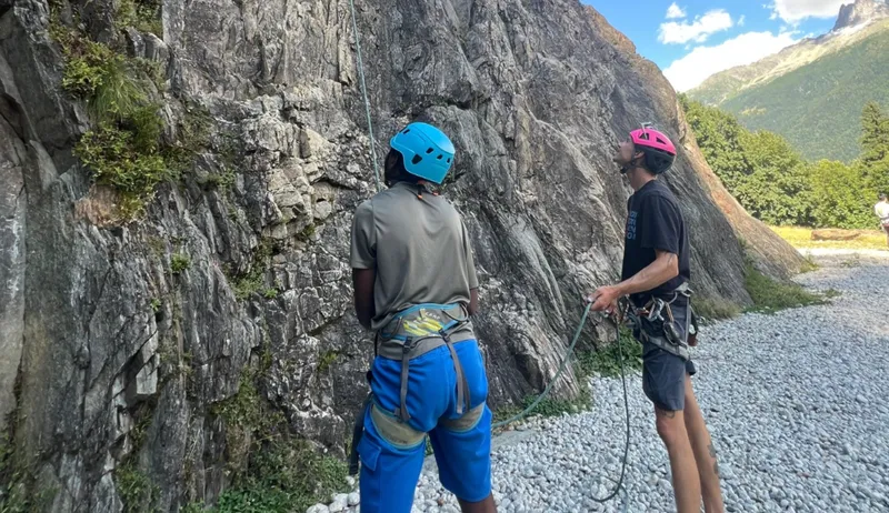 Cours escalade Chamonix