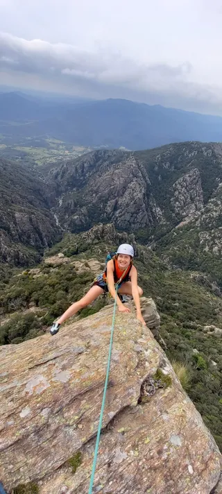 Groupe de perfectionnement en escalade à Chamonix